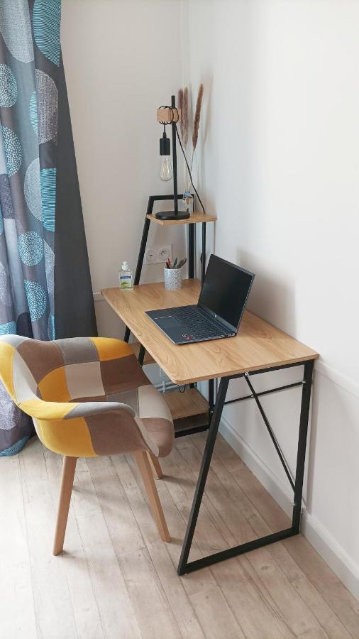 Loudeac : Appartement T2 Chaleureux Centre Ville Eksteriør billede